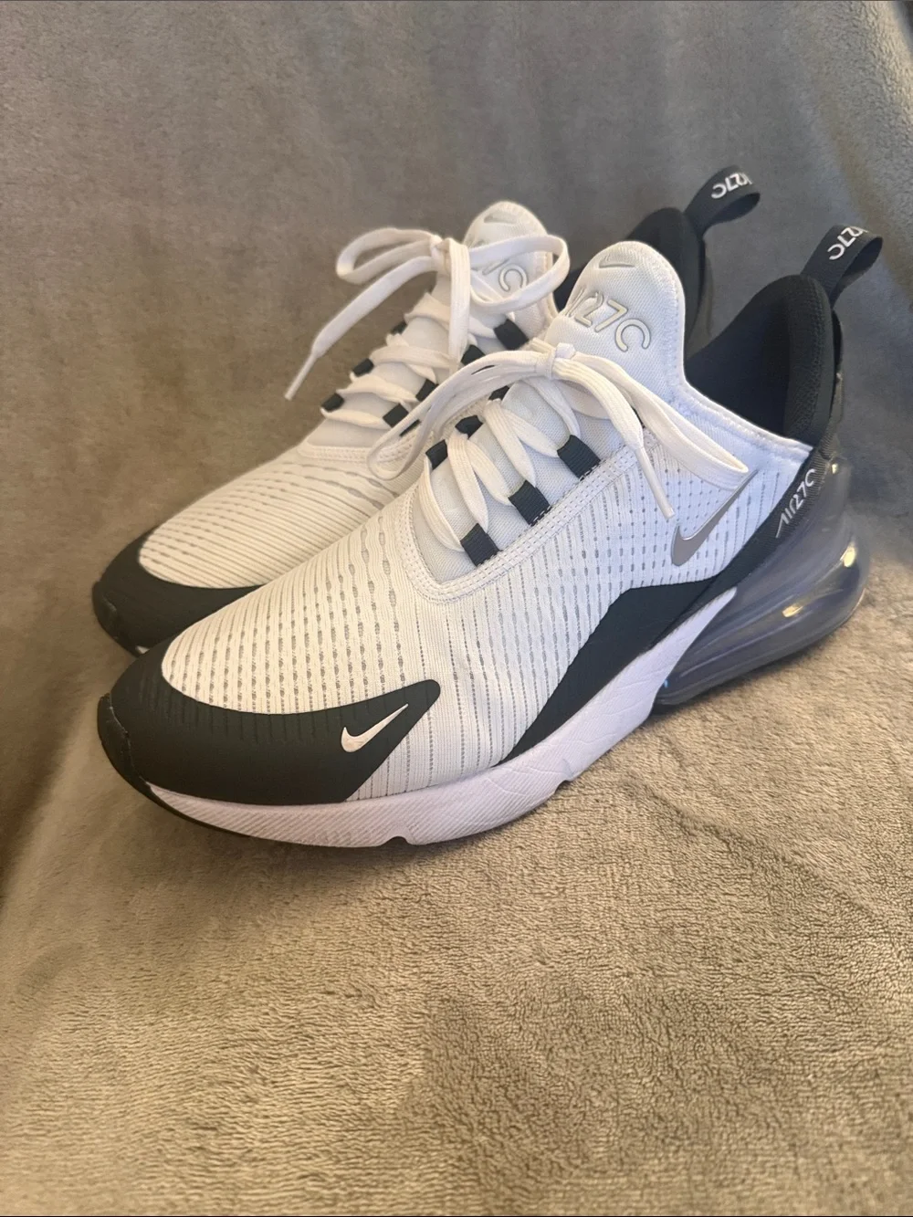 Nike Women’s Air Max 270 Sneakers - White & Green
